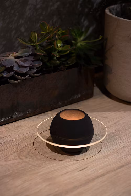 Värmeljusstake sfär dark knight