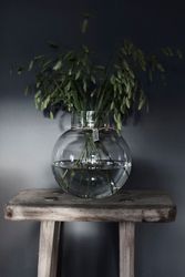 Glasvas rund 10 cm