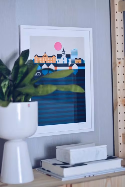 Poster Piteå 400 år 30*40 färg