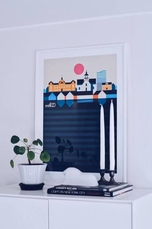 Poster Piteå 400 år 30*40 färg