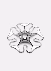 Ljusstake rosen silver