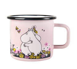Mugg emaljerad "kram" 3,7 dl