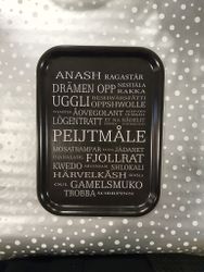 Bricka Pijtmåle 20*27