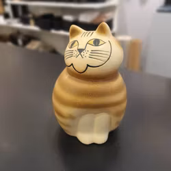 Katten Mia midi brun