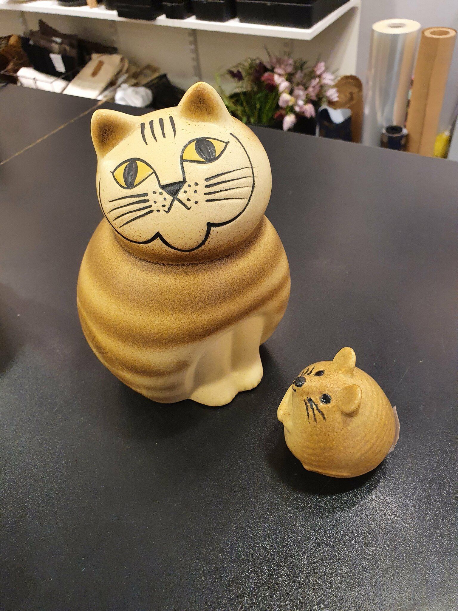 Katten Mia midi brun