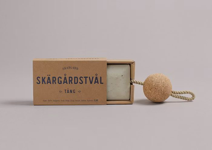 Skärgårdstvål med flöte "tång"