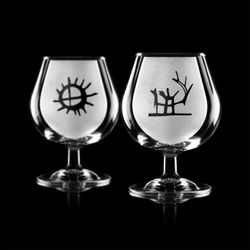 Cognacglas "frost" 2-pack