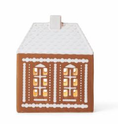 Ljuslykta pepparkakshus
