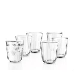Dricksglas facet 6-pack