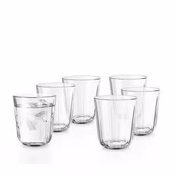 Dricksglas facet 6-pack