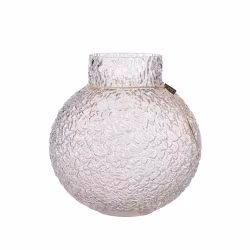 Glasvas struktur 29 cm