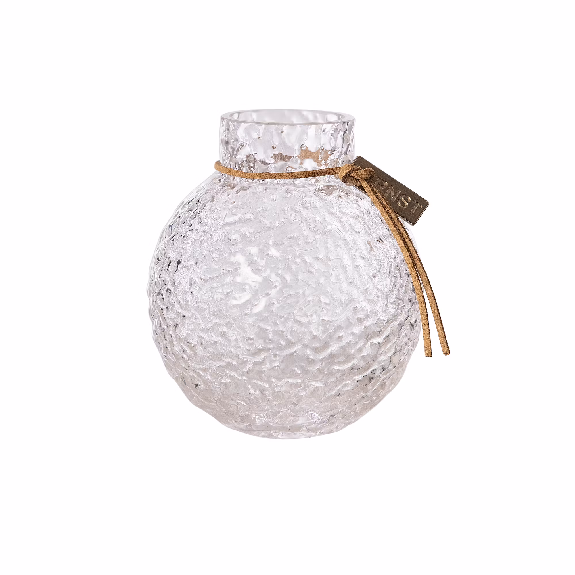 Glasvas struktur 10 cm
