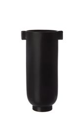 Vas stengods svart 28 cm