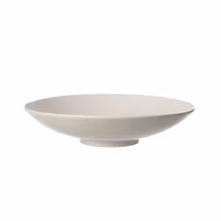 Skål/fat stengods vit