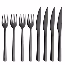 Bestickset 8 Delar svart