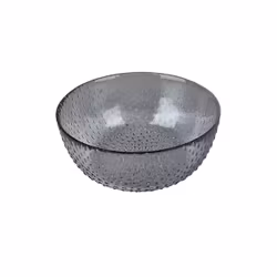 Glasskål rök 14 cm