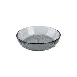 Glasskål rök 16 cm