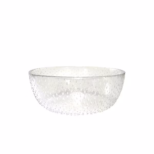 Glasskål klar 26 cm