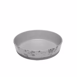 Tallrik djup grå 19,4 cm
