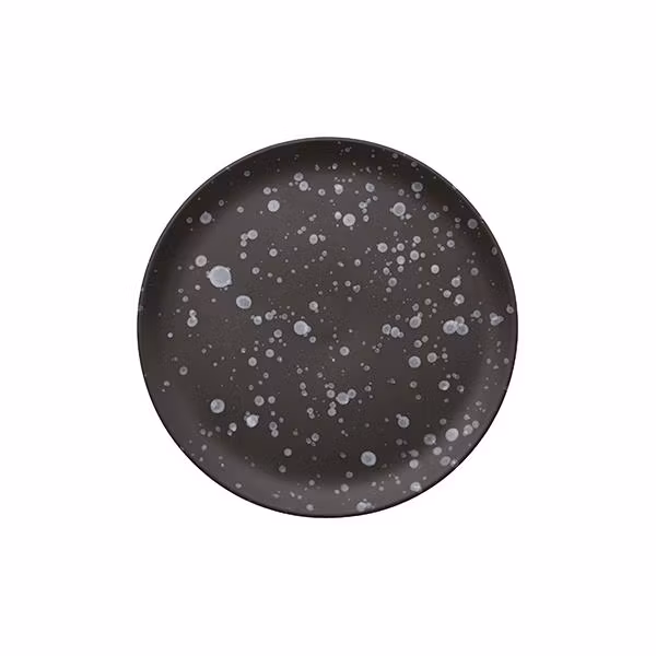 Desserttallrik svart 20 cm