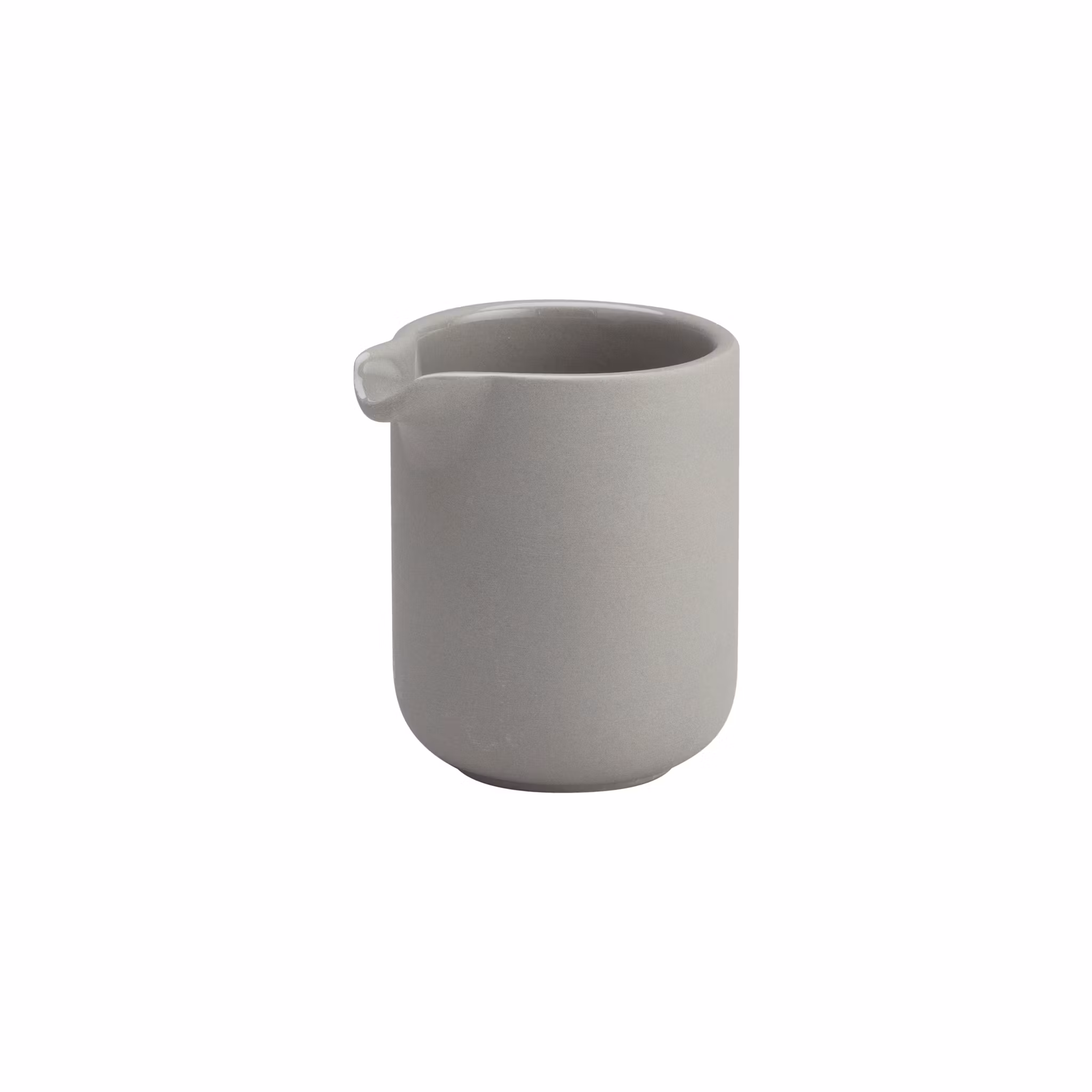 Mjölkkanna 9 cm grå