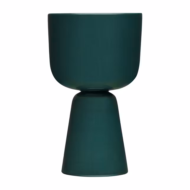 Kruka nappula 26 cm grön