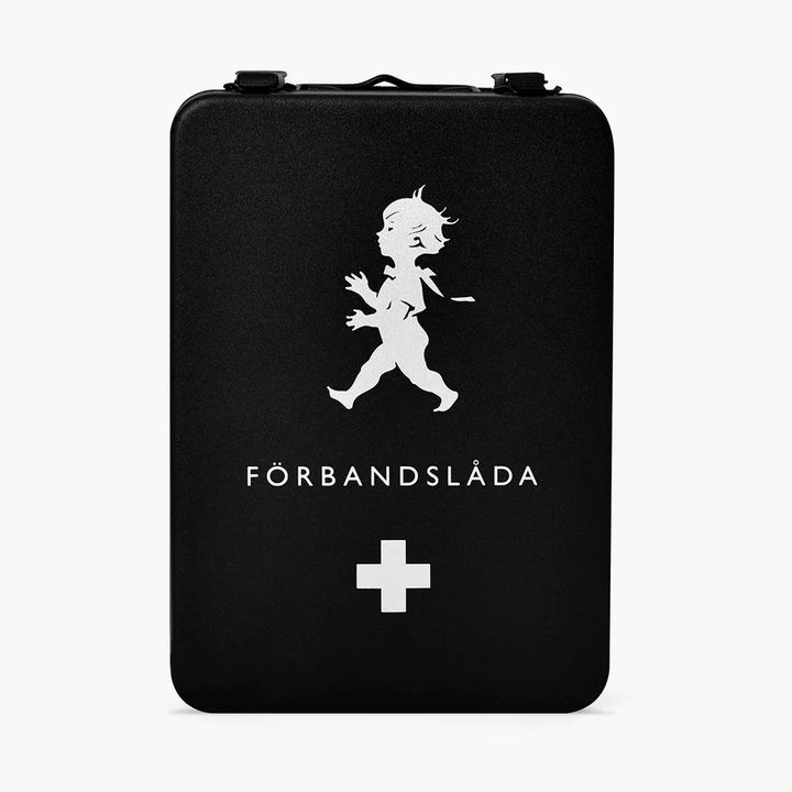 Förbandslåda svart