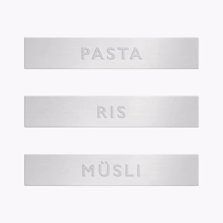 Förvaringsmärkning 3-pack