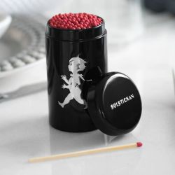 Tändsticksrör svart/silver