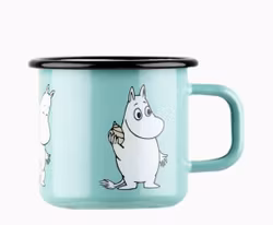 Mugg emaljerad "mumin" 3,7 dl