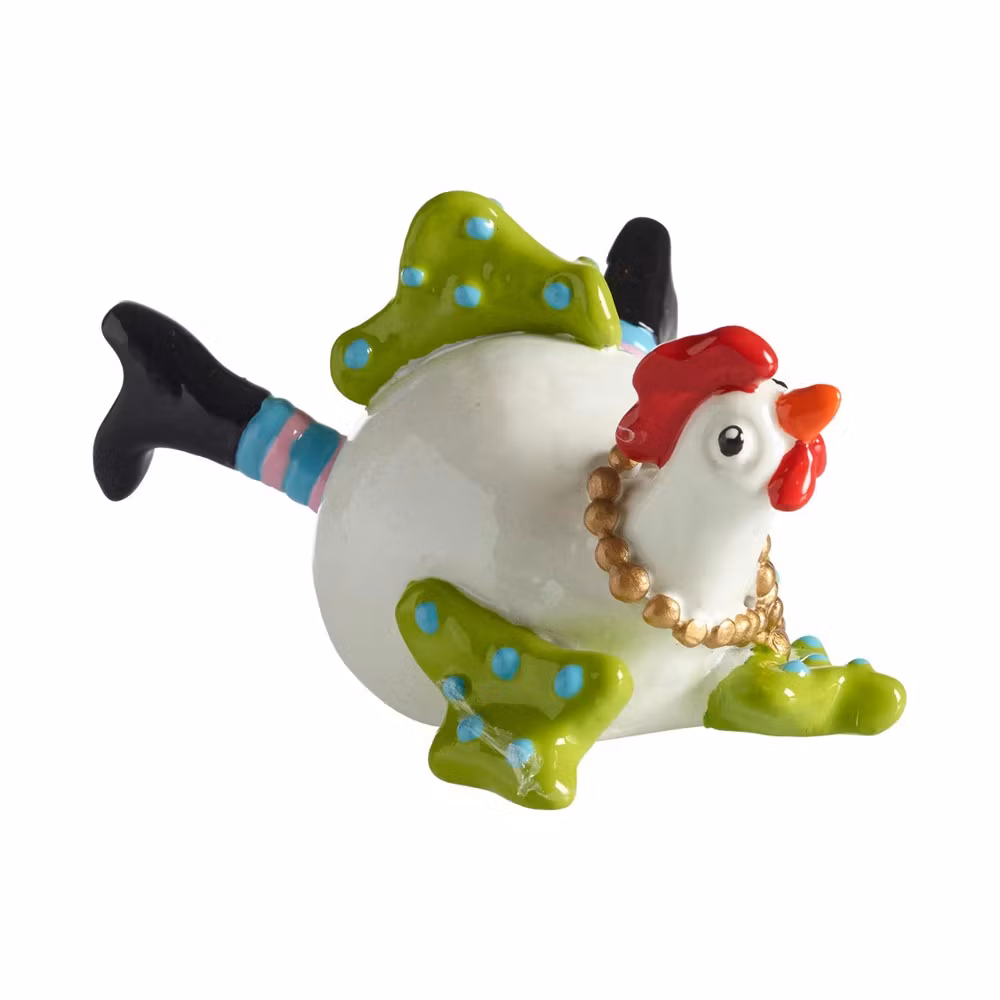 Pärlhöna, grön