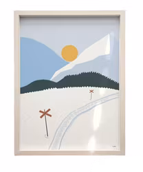 Poster "skoterled" 50x70