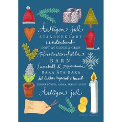 Poster "äntligen jul" 50*70