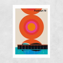 Poster Frankfurt 79, 50x70