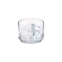 Ljuslykta mumin "snöfall"