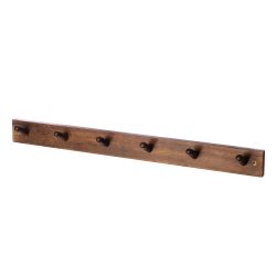 Knopplist 6 brun