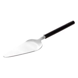 Tårtspade metall/trä svart