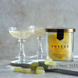 Vingummi mousserande vin