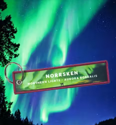 Nyckelring "norrsken"