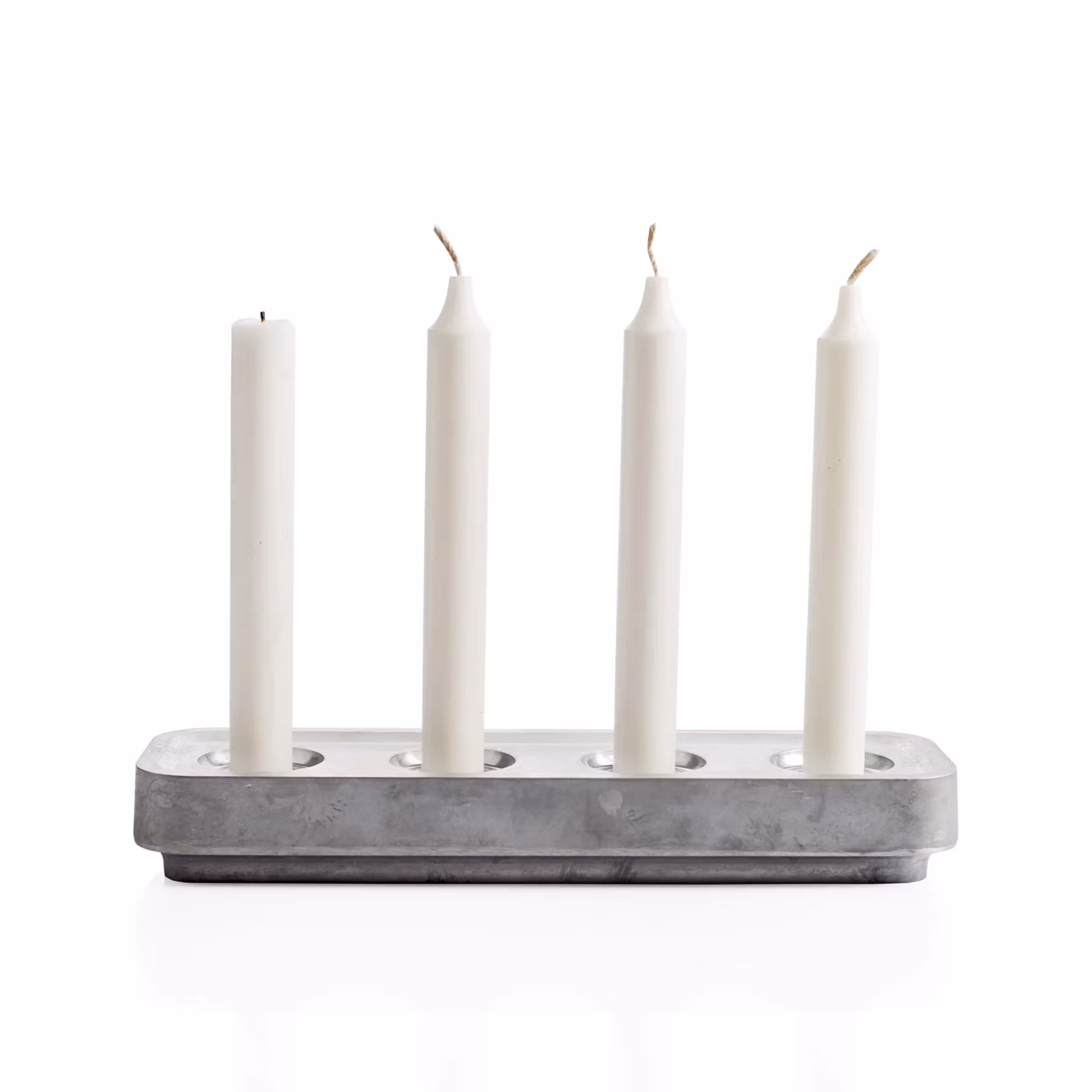 Stumpastaken lång silver