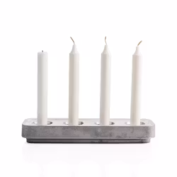 Stumpastaken lång silver