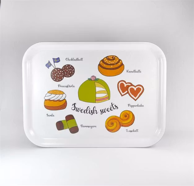 Bricka swedish sweets 27*20