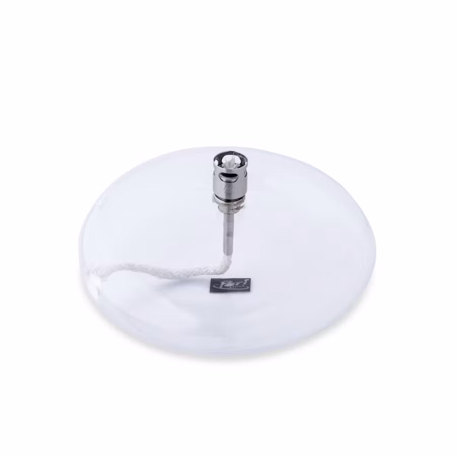 Oljelampa glas disc 14 cm