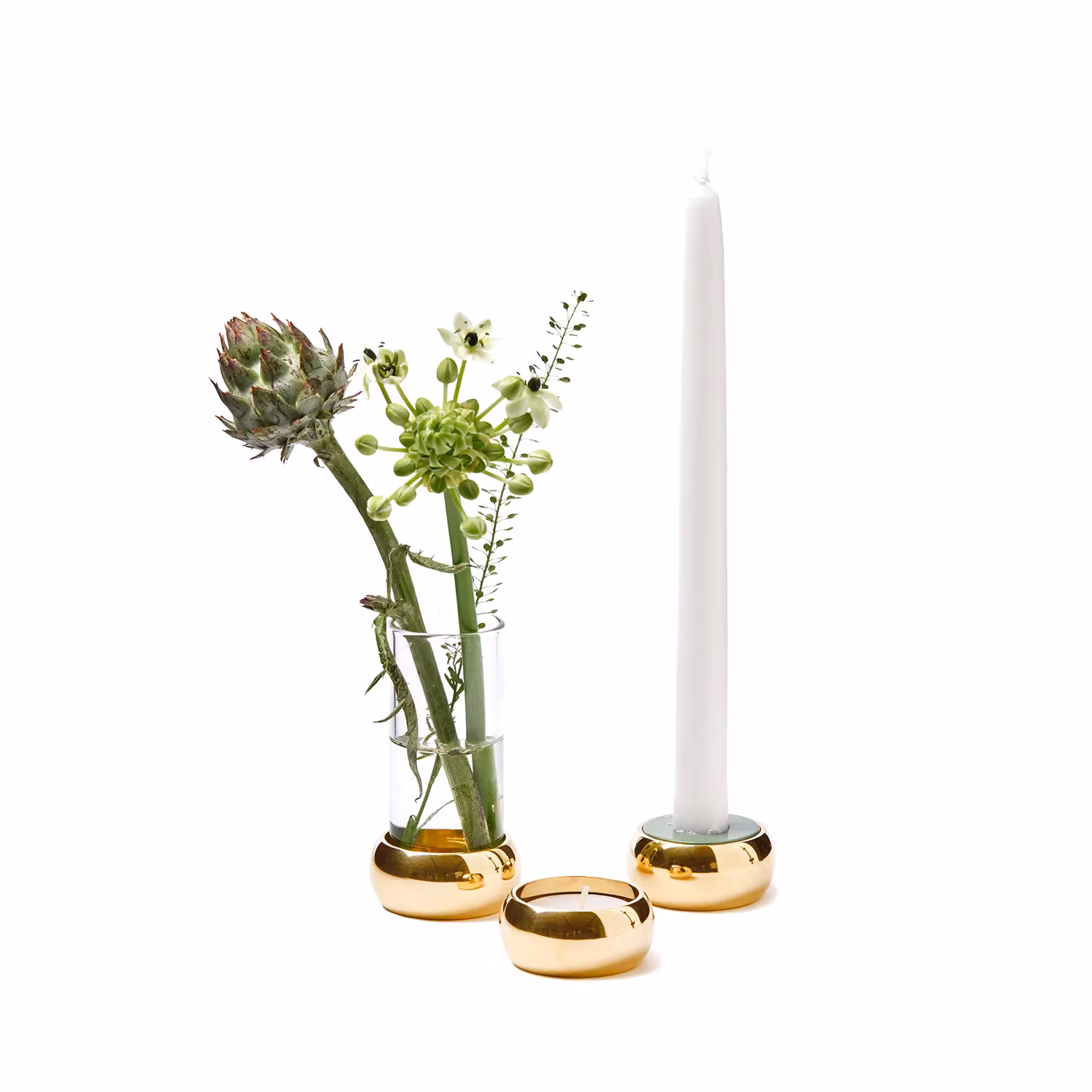 Ljusstake constella giftbox mässing