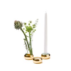 Ljusstake constella giftbox mässing