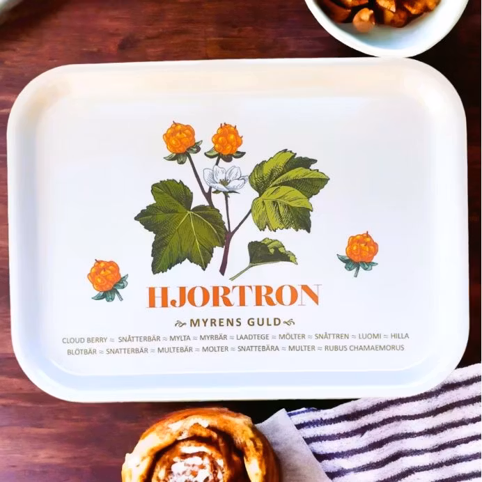 Bricka "hjortron"