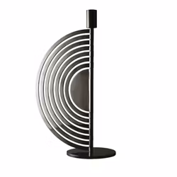 Ljusstake cirkus medium svart