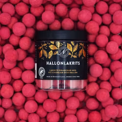 Hallonlakrits 150g