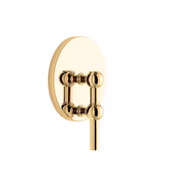 Väggljushållare mässing