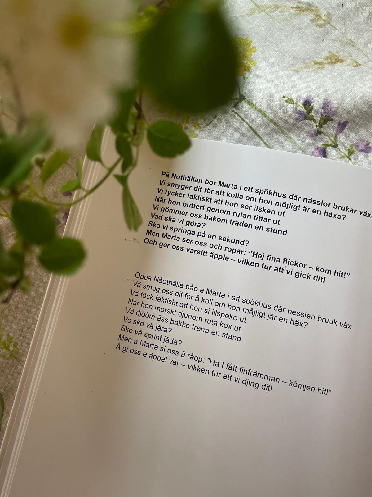Bok på Pitebondska "trillingarna på grönbete"